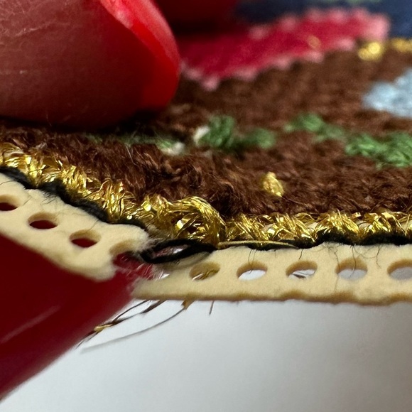 Cross Stitch Christmas Nativity 5 Pieces Done From The Spirit Of Christmas Book - Picture 8 of 8